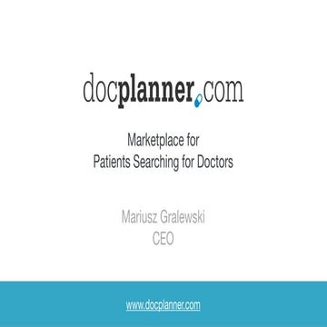 Docplanner - NOAH15 Berlin