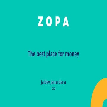 Jaidev Janardana, Zopa - NOAH18 London