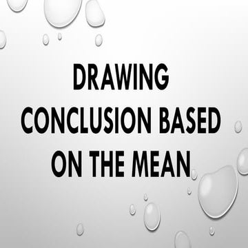 D1-Drawing Conclusion based on the Mean.pptx