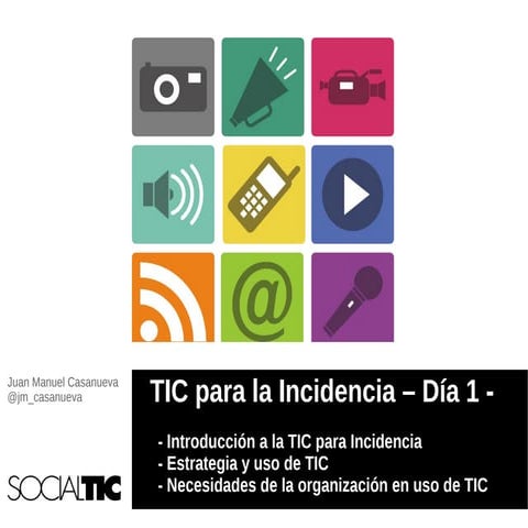 Introducción TIC para Incidencia