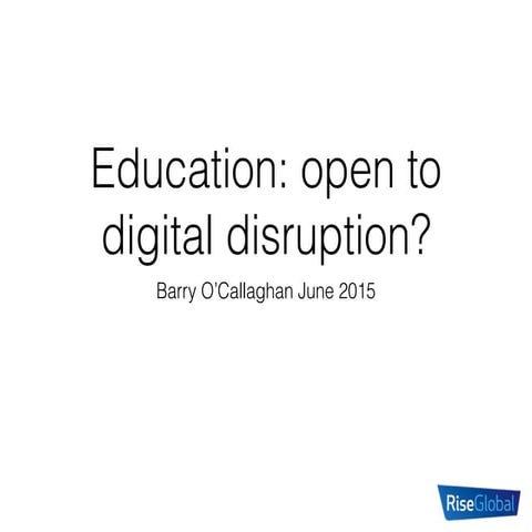 RiseGlobal - NOAH15 Berlin 