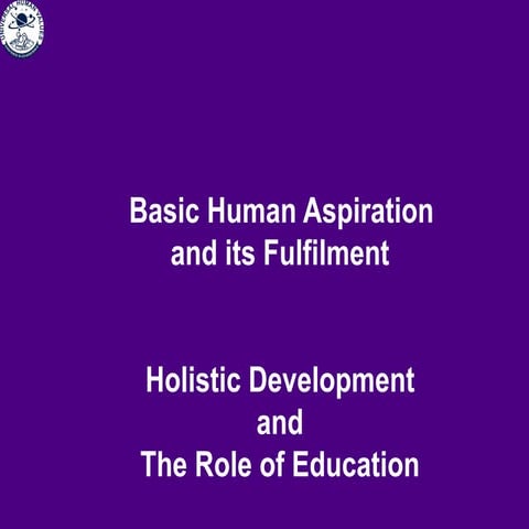 D1 s2 holistic devl   role of edu july 23