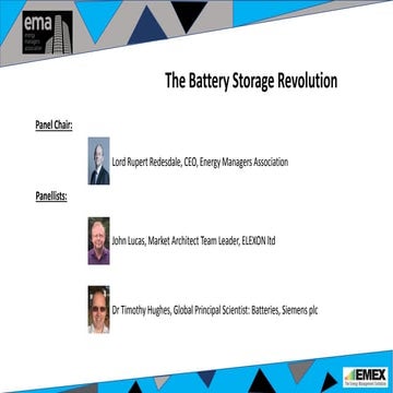 The Battery Storage Revolution
