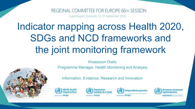 Indicator mapping across Health 202...