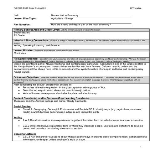 E325 Current Event Lesson Plan Katie Russell