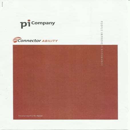 PI - Connector Ability Test Result | PDF