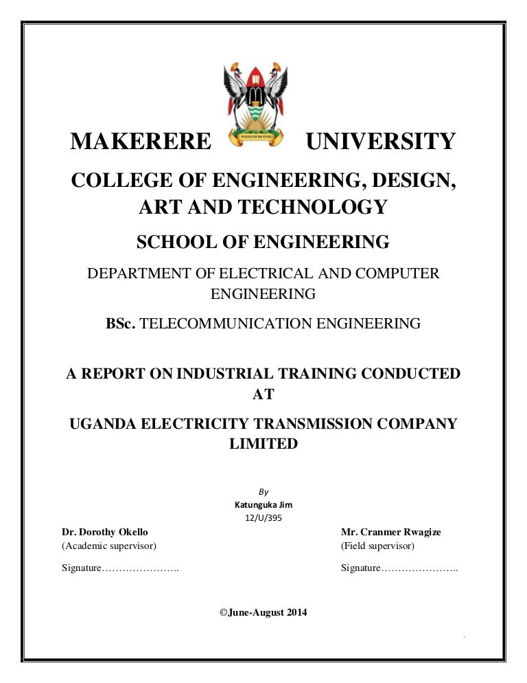 Uetcl Report Uetcl Report