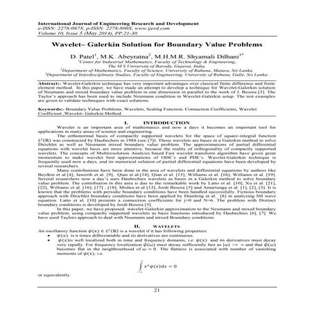 International Journal of Engineering Research and Development