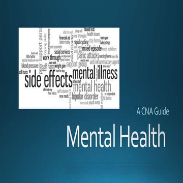 Elderly Mental Health | PPT