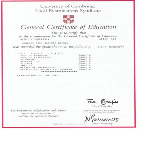 O Levels | PDF