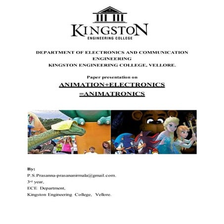 animatronics pdf