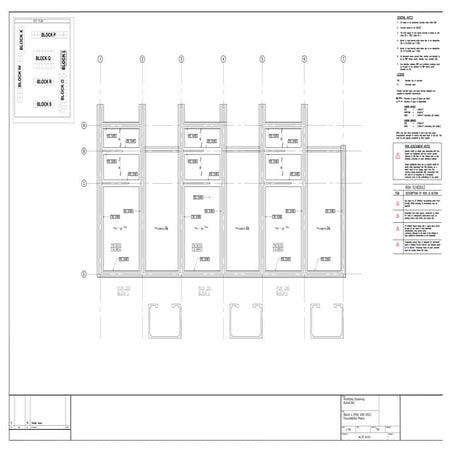 AC-E - Foundation Ground Beam Layouts LRCAM