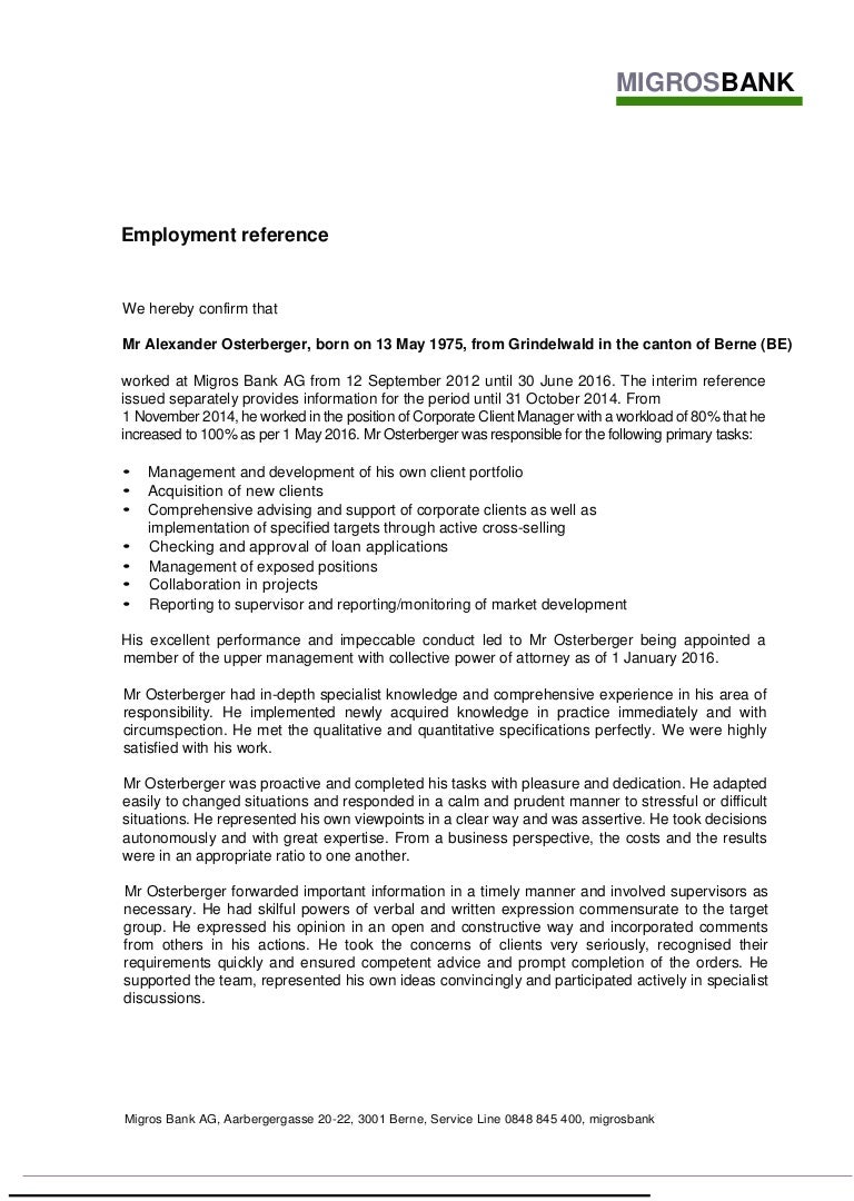 02 Arbeitszeugnis Migros Bank Engb