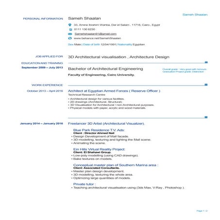Samia-CV | PDF