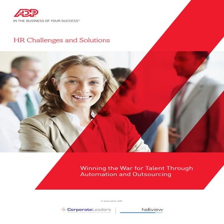 HR Challenges and Solutions - Winning Talent Through Automation and Outsourcing