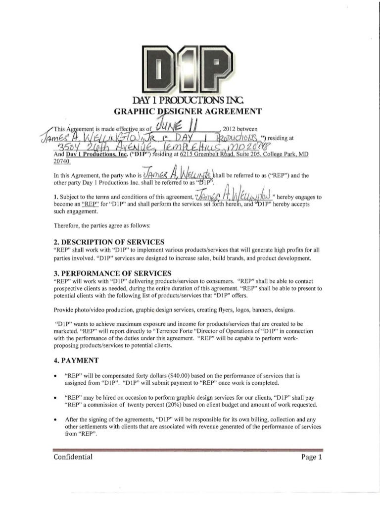 D1 P Contract