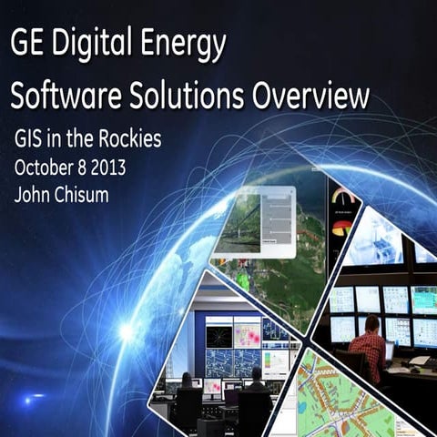 2013 Vendor Track, GE Digital Energy Solutions Overview by John Chisum