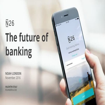 N26 pitch deck