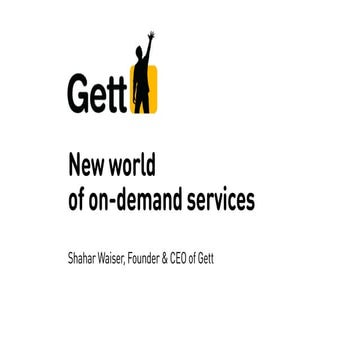 Gett - NOAH15 Berlin