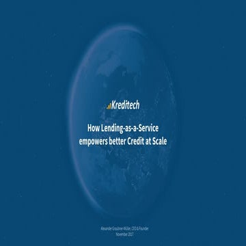 Kreditech - NOAH17 London