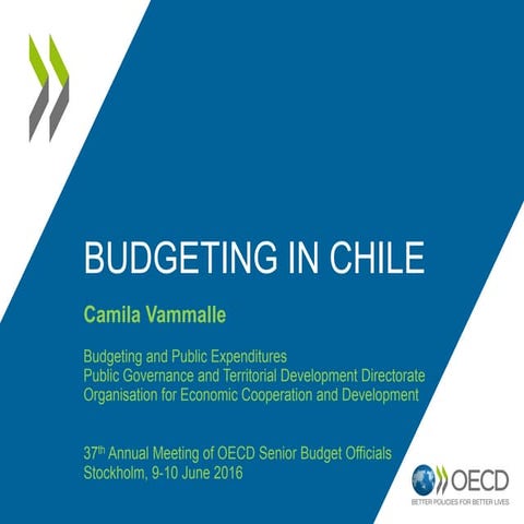 Budgeting in Chile - Camila Vammalle, OECD