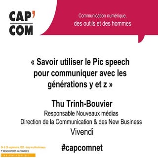 Savoir parler Pic Speech