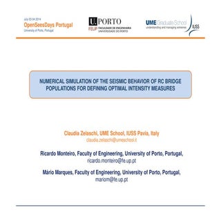 Numerical Simulation of the Seismic...