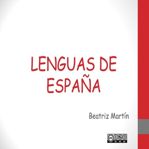Lenguas de España