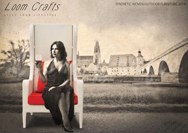 LOOM CRAFTS SYNTHETIC WOVEN OUTDOOR FURNITURE 2015