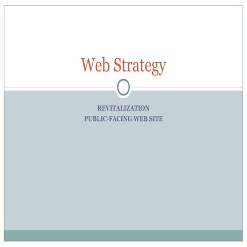 The Purpose-Driven Website