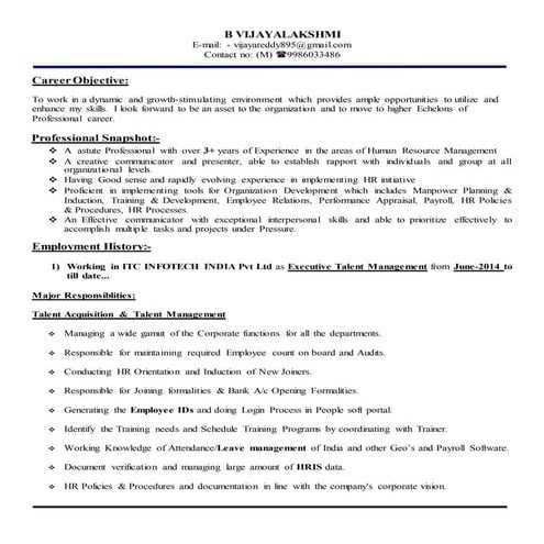 Vijayalakshmi_HR 3.10yrs_HR_Bangalore