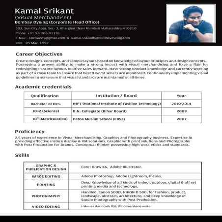 kamal resume