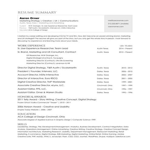 AaronOrner_Resume