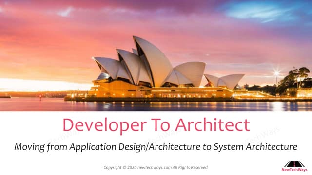 Developer To Architect