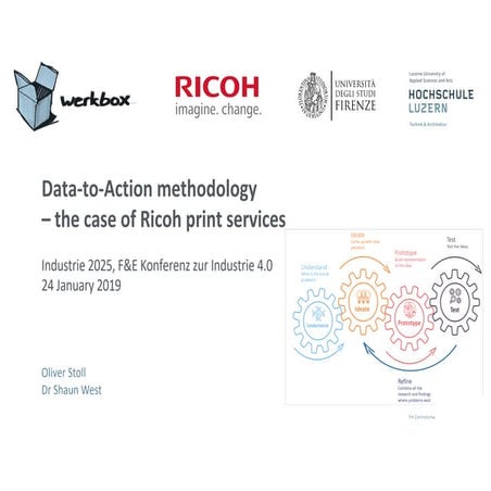 Data-to-Action methodology – the case of Ricoh print services