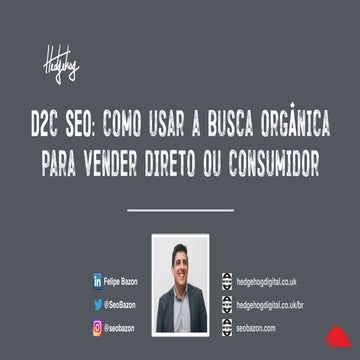 D2C SEO: Como usar a busca orgânica para vender direto ao consumidor