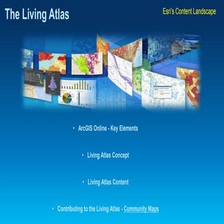 Isaac esri living atlas