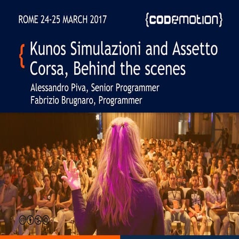 Kunos Simulazioni and Assetto Corsa, behind the scenes- Alessandro Piva, Fabr...
