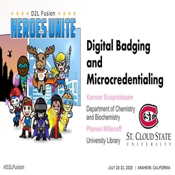 Digital Badging and Microcredentialing
