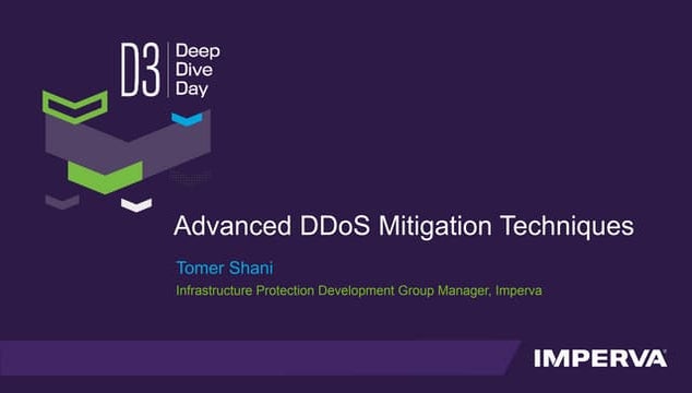 D3TLV17- Advanced DDoS Mitigation Techniques