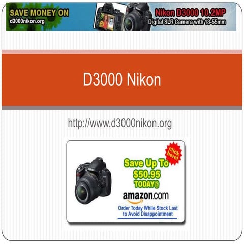 D3000 nikon | PPTX