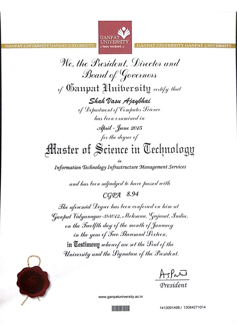 msc degree meaning