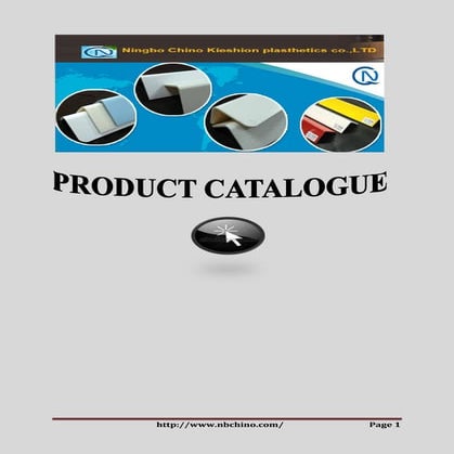 Product Catalog of Ningbo CO. Ltd | PDF