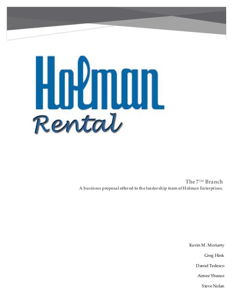 Truck Rental Business Plan