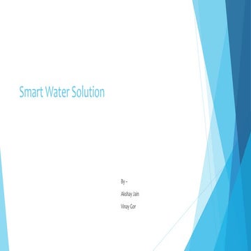 smartwatersolutionusingiot-170106213336