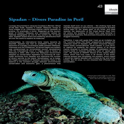 Law Gazette Mar 2014 - Travel