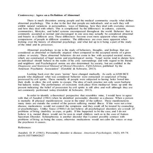 Controversy week 1 discussion