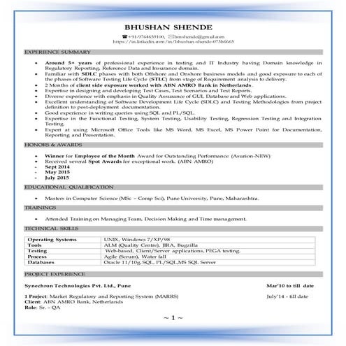 Bhushan Shende_QA_Eng_5+Yrs_Exp