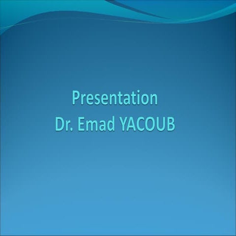 EmadYacoubPresentation
