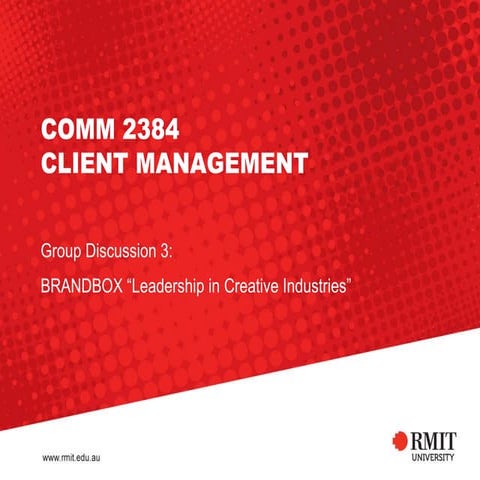 Leadership in Creative Industries